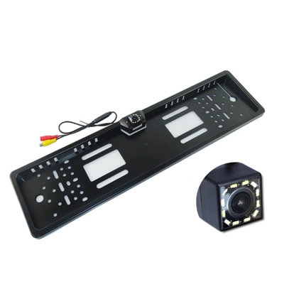 Vehicle camera car rear view license plate