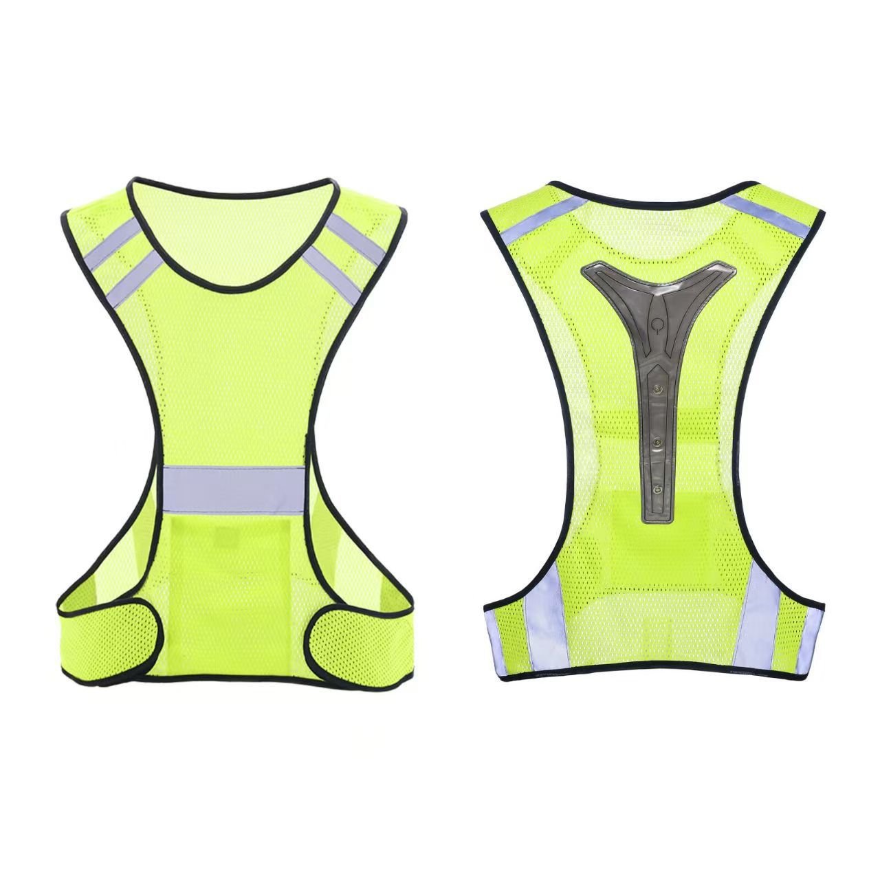 Venta directa de fábrica rápido popular deportes chaleco reflectante noche corriendo al aire libre chaleco reflectante