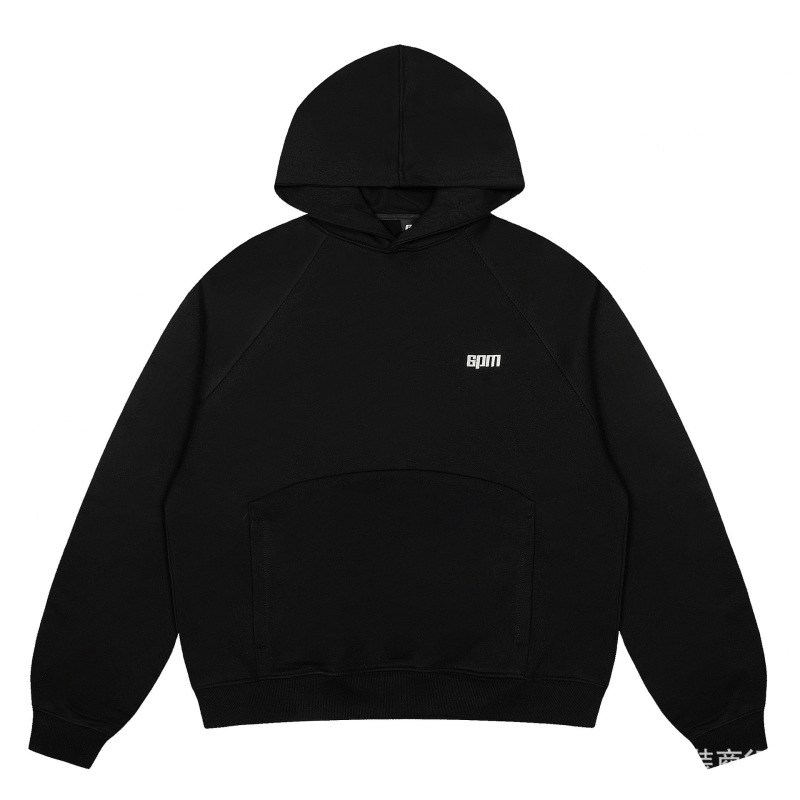 central cee同款6PM Tracksuit刺绣连帽卫衣欧美嘻哈宽松运动外套|undefined