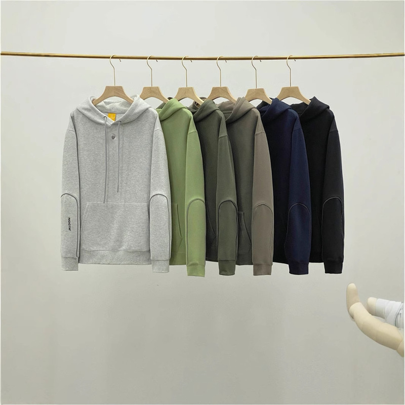 New Cross-Border Hook Co-Branded Nocta Air Layer Knitted 3m Reflective Strip Sports Pullover Sweatshirt and Sweatpants Fn7659 New Cross-Border Hook Co-Branded Nocta Air Layer Knitted 3m Reflective Strip Sports Pullover Sweatshirt and Sweatpants Fn7659