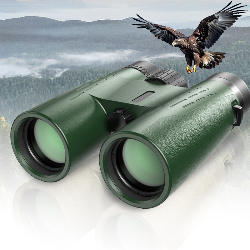 亚马逊爆款双筒望远镜 12X42高倍高清跨境专供户外旅行演唱会观赛