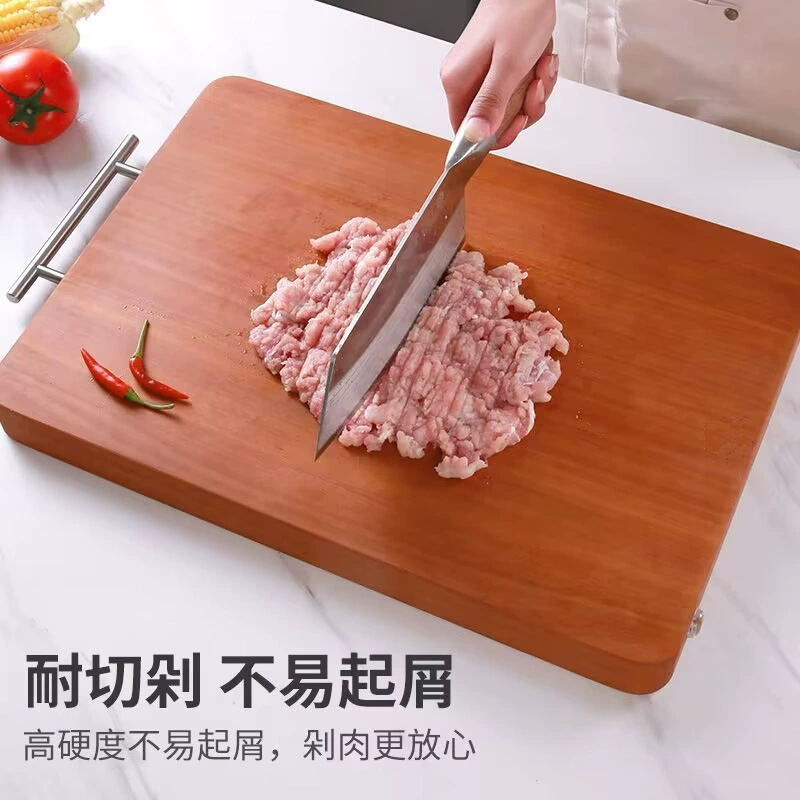 Розовое дерево, доска для резки, цельная древесина, кухонная доска, анти-моль, толстая, большая разделочная доска, доска для ножей