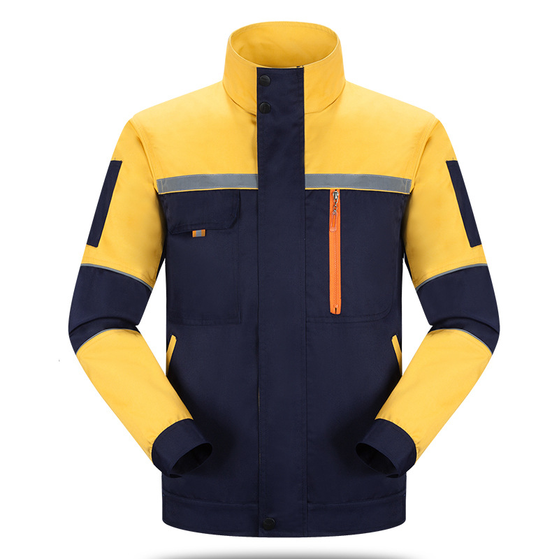Navy Blue and Yellow Single Top