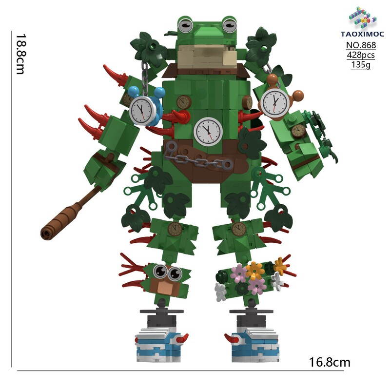 外国の AI 山と海の古典木の棒人間融合ビッグボス変異シリーズフィギュアビルディングブロック子供の教育組み立ておもちゃ|undefined