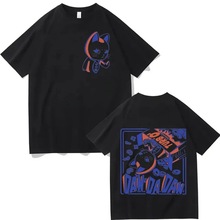 Jap&atilde;o anime dandadan turbo vov&oacute; gato gr&aacute;fico t camisa mod