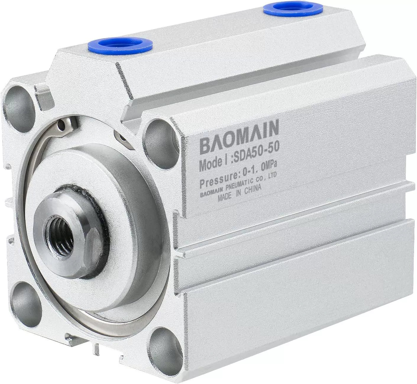 Baomain воздушный цилиндр 50 мм с апертурой 50 мм ход двойной эффект тонкий SDA 50x50