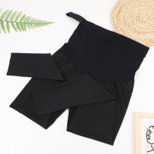 孕妇打底裤春秋外穿鲨鱼皮裤休闲瑜伽显瘦芭比裤子女