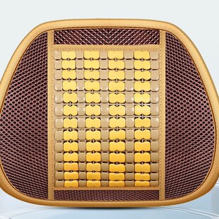 2025 New Non-edging Bamboo Summer Cool Car Truck Digger Cold Seat Waist Car Supplies