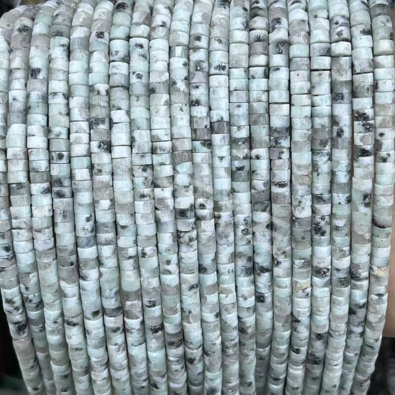 2*4mm天然石管珠隔片散珠玉髓青金水晶圆柱隔珠diy饰品配件批发|undefined