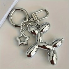 D 83282 Balloon Dog Keychain ����Կ�׿۹Ҽ��羳��ó��