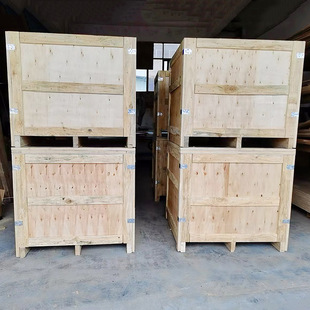 Dongguan Large Wooden Box Customization Fumigation-Free Plywood Machinery Equipment Packaging Wooden Box
