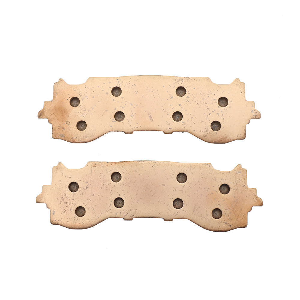 Motocicleta base de cobre sinterizado placa de freno GL1800 alas doradas freno delantero FA717