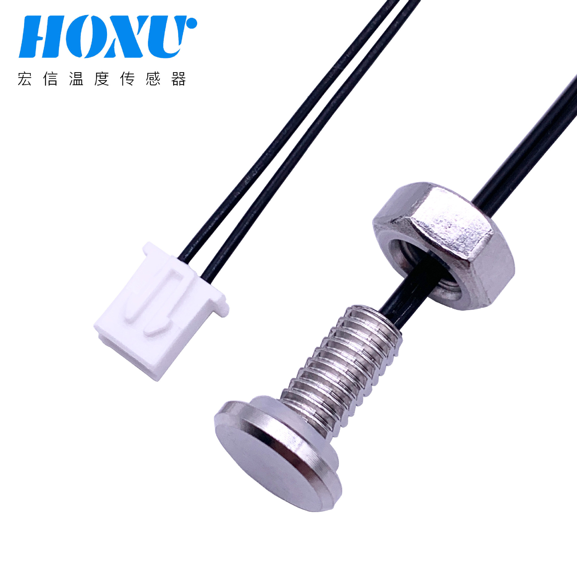 厂家直销适用烤箱热水壶家电用M6螺牙 不锈钢3950NTC温度传感器