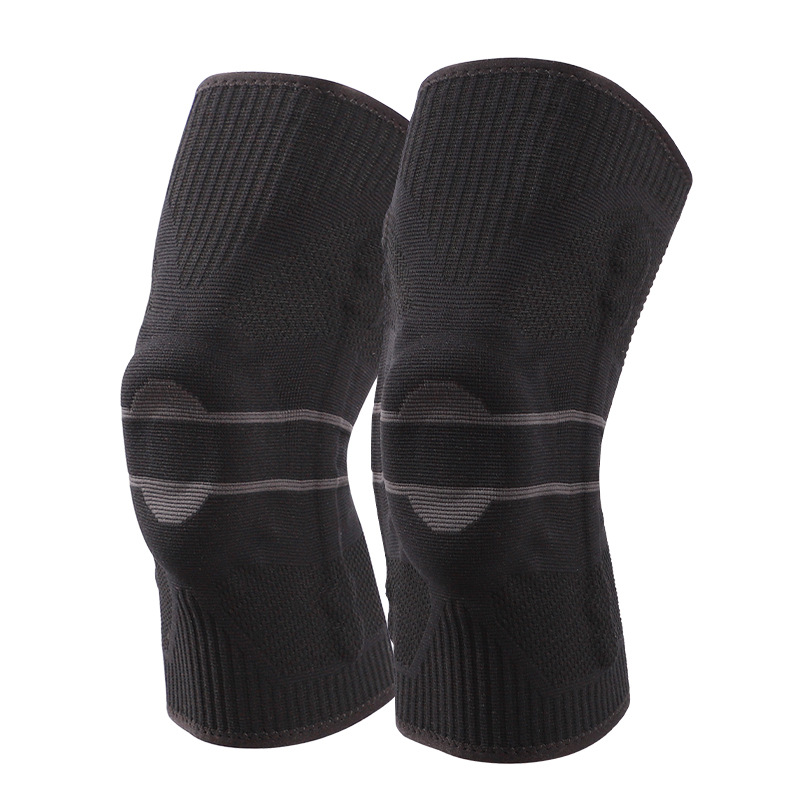 Unisex deportes rodilla pad silicona primavera soporte tira protección rodilla