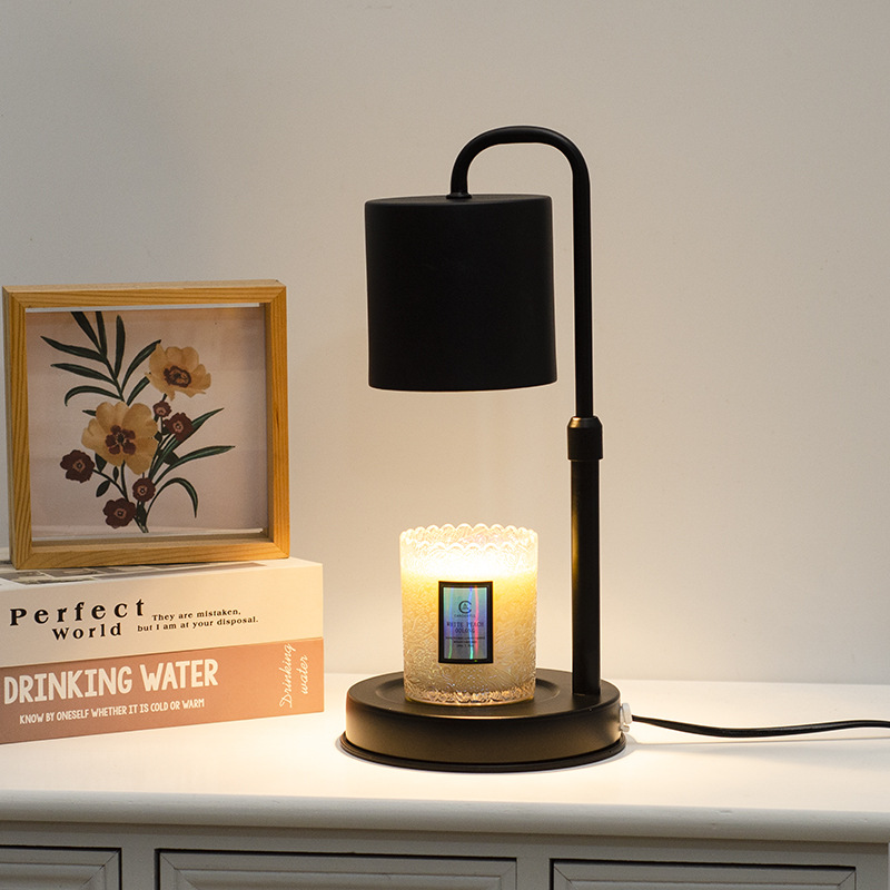 Lámpara de cera de fusión aromática elevación sin fuego perfumes dormitorio escritorio de cabecera lujoso decoración lámpara de escritorio adornos de vela regalo