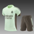 2526 real madrid light green training uniform set