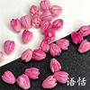 Powder rub contains rose, Hanfu ancient style, hair accessory, Chinese hairpin, 6×9mm