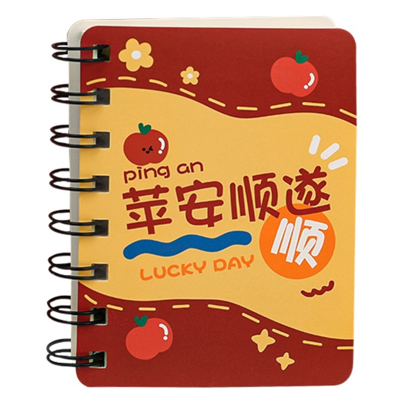 Кармана счета руки слова студента пусковой площадки катушки Ролловер текста Хансу блокнот А7 милого мини