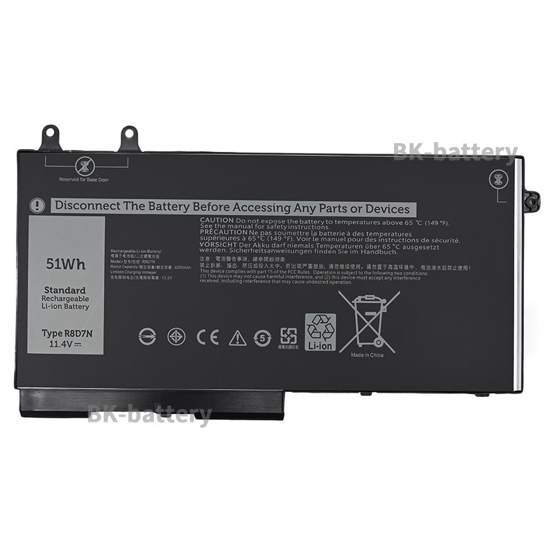 Applicable to Dell Dell Latitude 5400 5100 E5400 M3540 R8D7N laptop battery