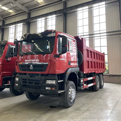 Export Howotx Eight-Wheel Dump Truck Yük maşınları