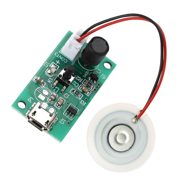 Driven plate+atomizer