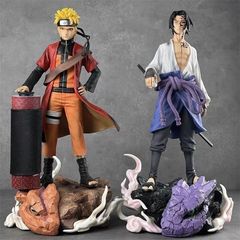 ナルトフィギュアデッキソウルチャームサスケ仙人ナルトモデル像装飾品うちは男性送料無料ドロップシッピング
