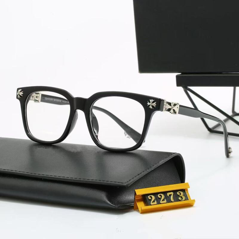 New European and American Style Sunglasses for Men and Women, Square Frame, Classic Travel Fashion Optical Glasses 2273