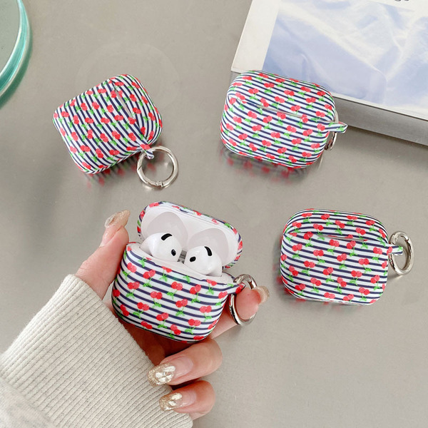 New airpods4 protective cover headphone case Cherry style ins…