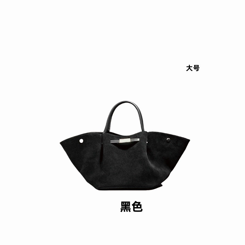 Handheld capacious purse, shoulder bag