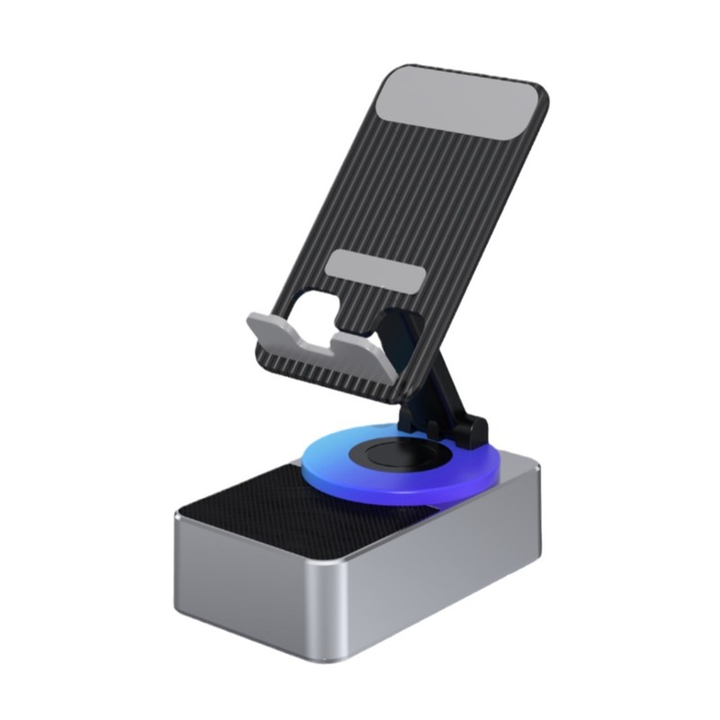 三合一携帯電話スタンドbluetoothオーディオ充電宝通話スピーカー多機能折り畳み式回転デスクトップ|undefined