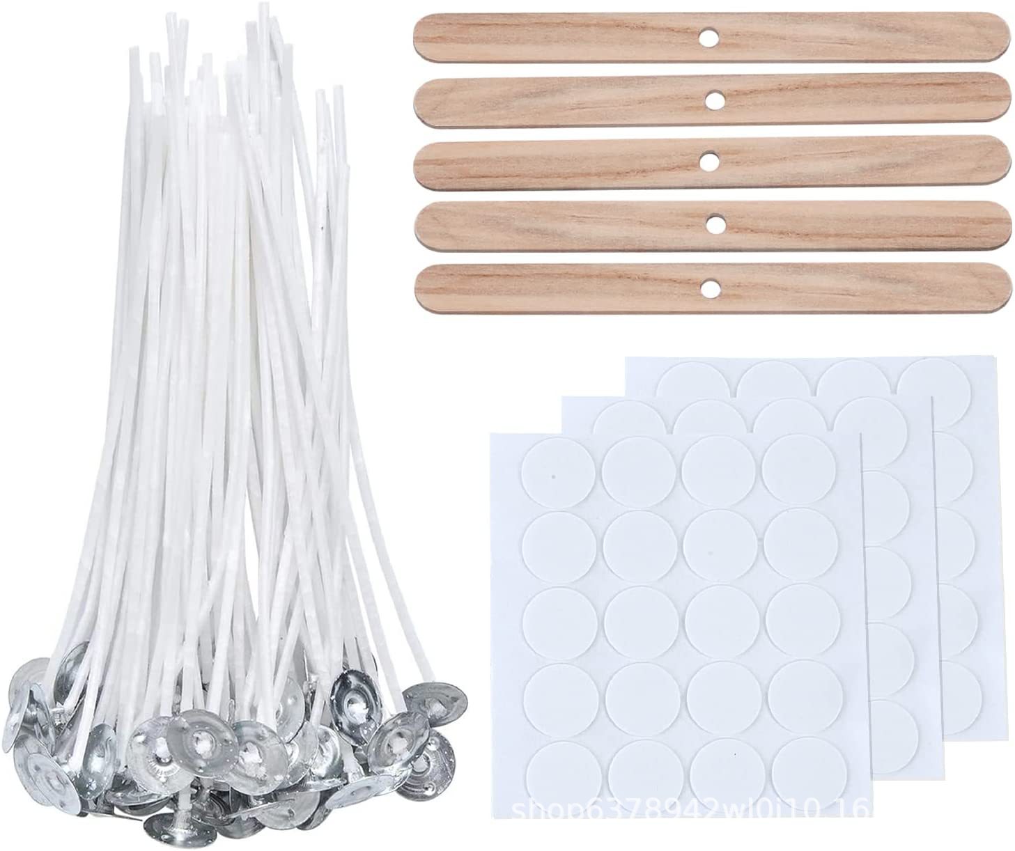 Candle, woven set, DIY