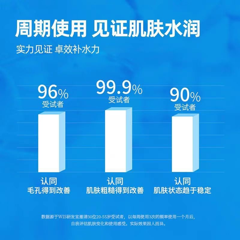 【官方正品】wis面膜极润玻尿酸面膜隐形水润面膜熬夜补水保湿|undefined