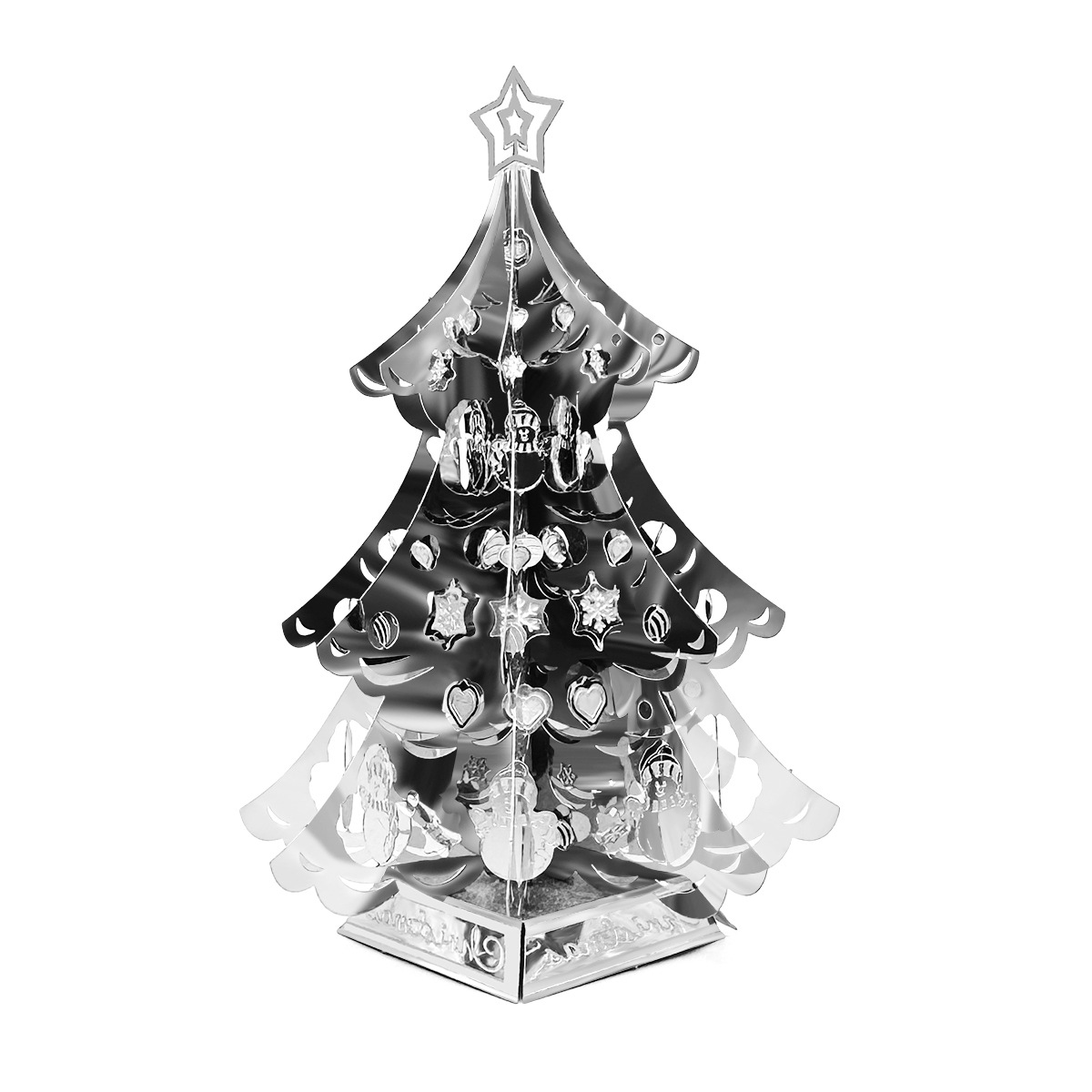 DIY hecho a mano 3D rompecabezas de metal adulto tridimensional modelo montaje creativo juguetes educativos producción difícil