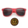 Red frame gray film [smiling face]