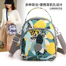 韩版迷你手提单肩包女士休闲百搭双肩包尼龙大容量多用斜跨包批发