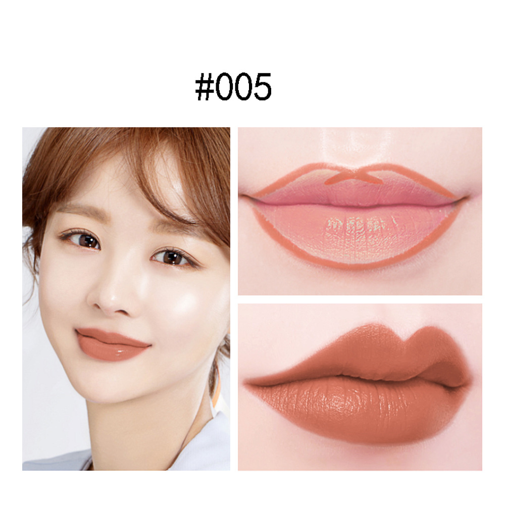 120g Weight Lip Pencil Type Of Cosmetics Wood Material Lipstick, Solid Color Pattern Casual Style Lipstick Solid Color Wood Lip Pencil 6