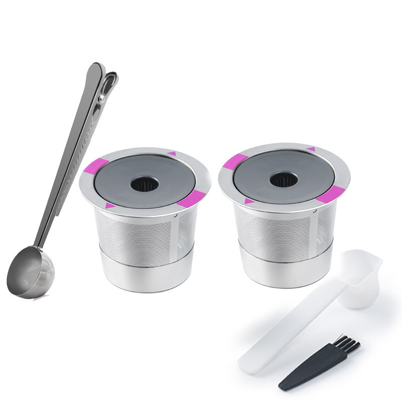 Cross-border manufacturers supply keurig circulating filled coffee capsule drip cup single hole coffee K cup filter