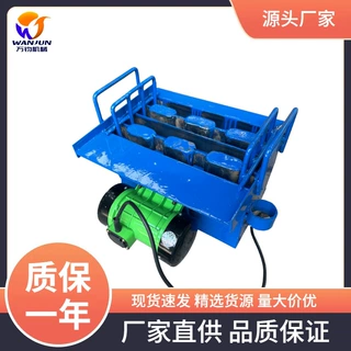 万钧厂家小型手工电动制砖机机器 迷你家用出口制砖模具打砖机器