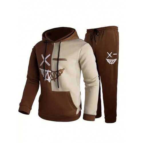 Order Fashion Hoodie 3D Digital Print Men's Couple Set Sweatshirt