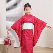 日本儿童和服女孩5-12小孩和服正装表演演出和服振袖套装旅游拍照