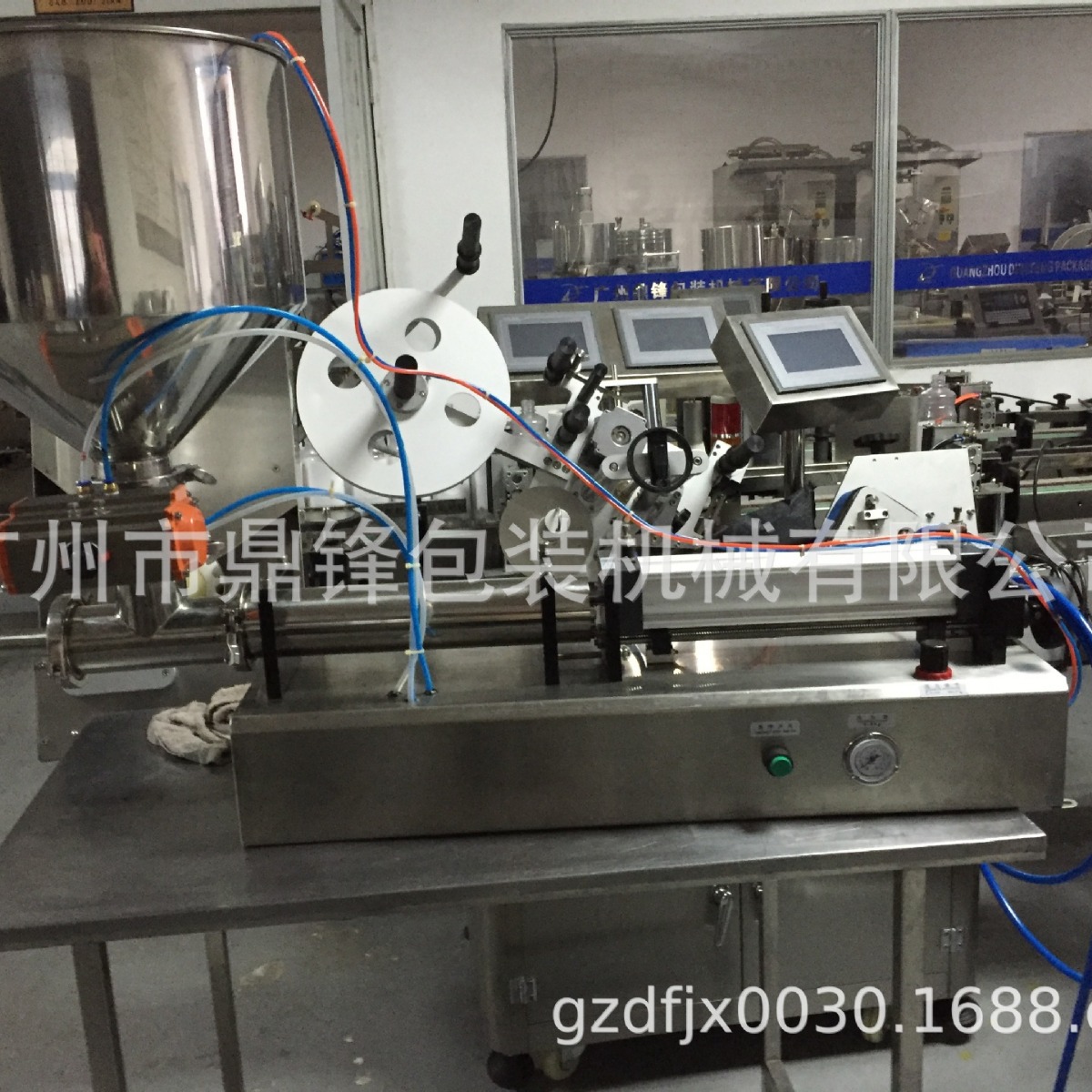 广州鼎锋厂家供应活塞灌装机，半自动灌装机，液体灌装机