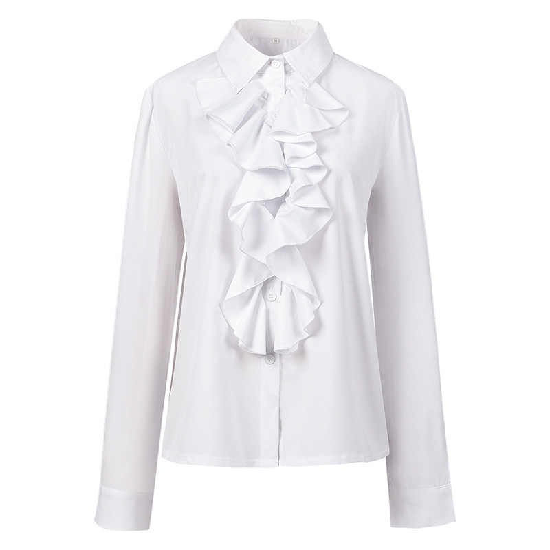 Foreign Trade Europe and America Victorian Shirt Women's Gothic Shirt cosplay Stage Performance Clothing Foreign Trade Europe and America Victorian Shirt Women's Gothic Shirt cosplay Stage Performance Clothing