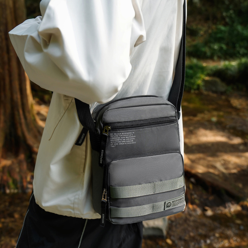 WEPOWER nuevo estilo de moda bolso de hombro de negocios resistente al desgaste, anti-derramamiento, hombre viaje de viaje, bolso de hombro