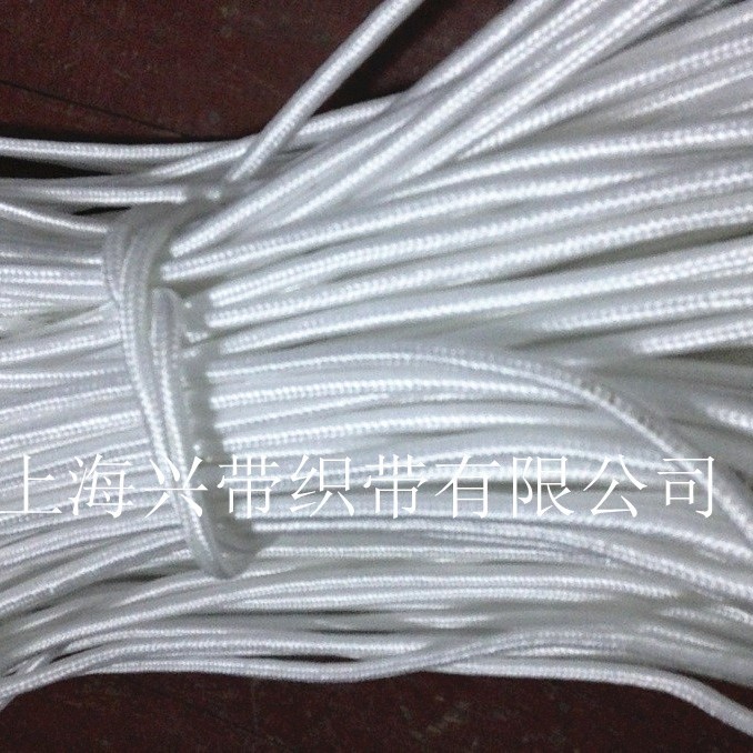 黑白丙纶 无纺布包芯绳 无纺绳 圆绳