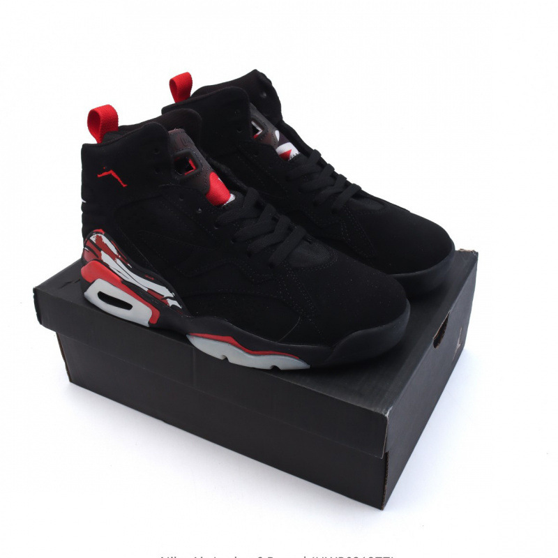 Comercio exterior J puro original Pumpman MVP zapatos de baloncesto para hombres zapatos deportivos casuales para mujeres AJ6 con suela gruesa almohadilla de aire zapatos de moda