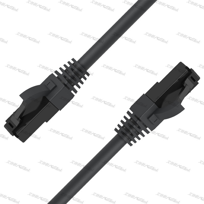 Factory Direct Supply of Category 6 Unshielded Network Cable Tpe Cat6 24Awg Patch Cord for Home Office Network Cabling