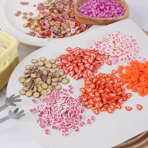 Миниатюрные ломтики для хотпота из полимерной глины набор для DIY