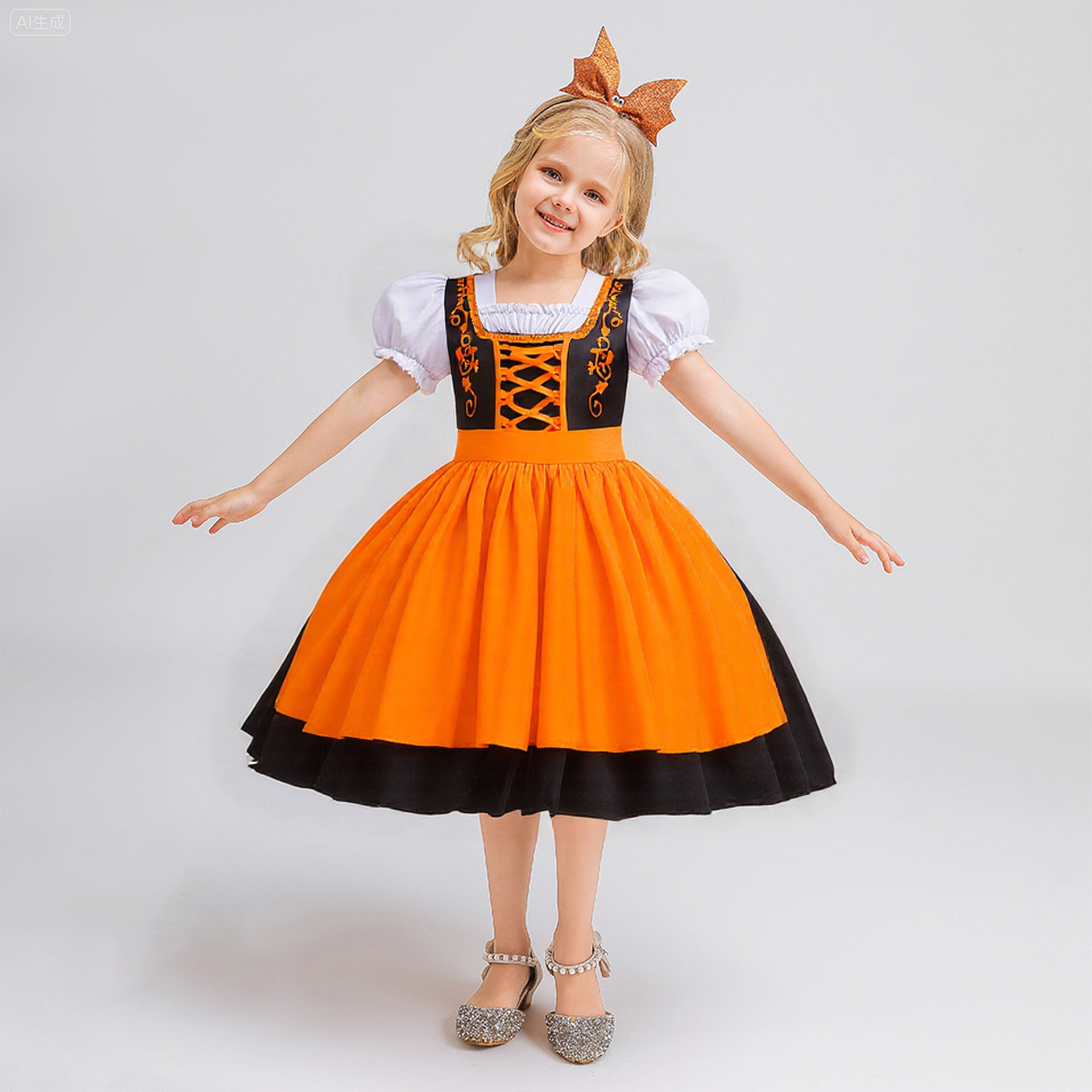 Trajes de Halloween transfronterizos alemanes Oktoberfest ropa de chicas cosplay ropa de Amazon suministro image 5