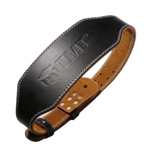 TMT Fitness Belt Weightlifting Squat Deadlift Iron Rolling Sports Waist Guard Cowhide Belt Equipment Protective Gear Men's Wholesale