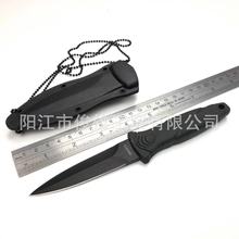 不锈钢户外小直刀Smith & wesson knife HRT3便携K鞘野营战术小刀